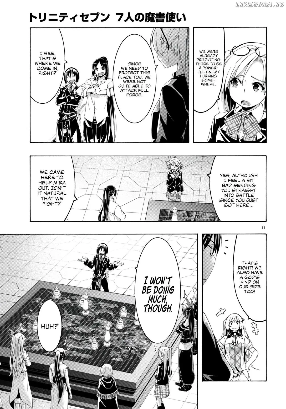 Trinity Seven: 7-Nin No Mahoutsukai Chapter 149 page 12 - 