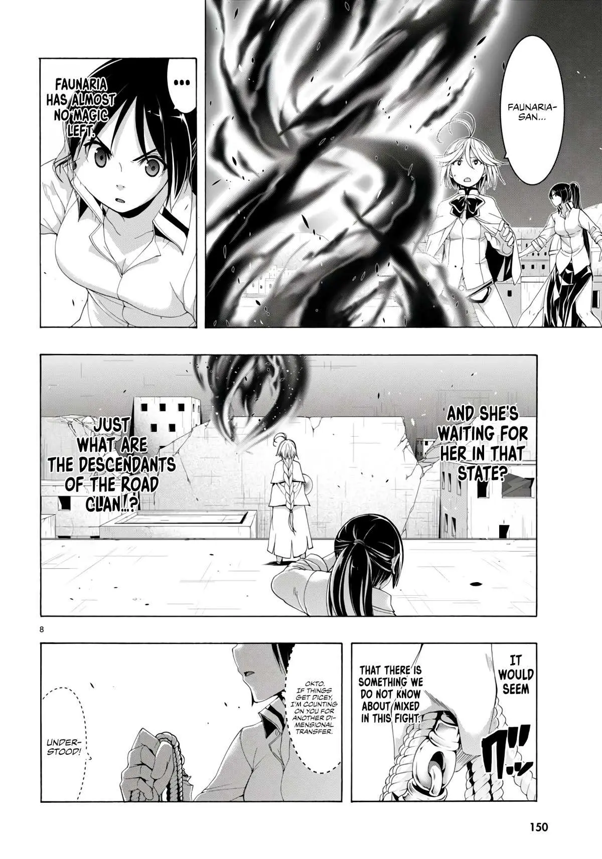 Read Trinity Seven: 7-Nin No Mahoutsukai chapter 151 image 8 on Lezhin
