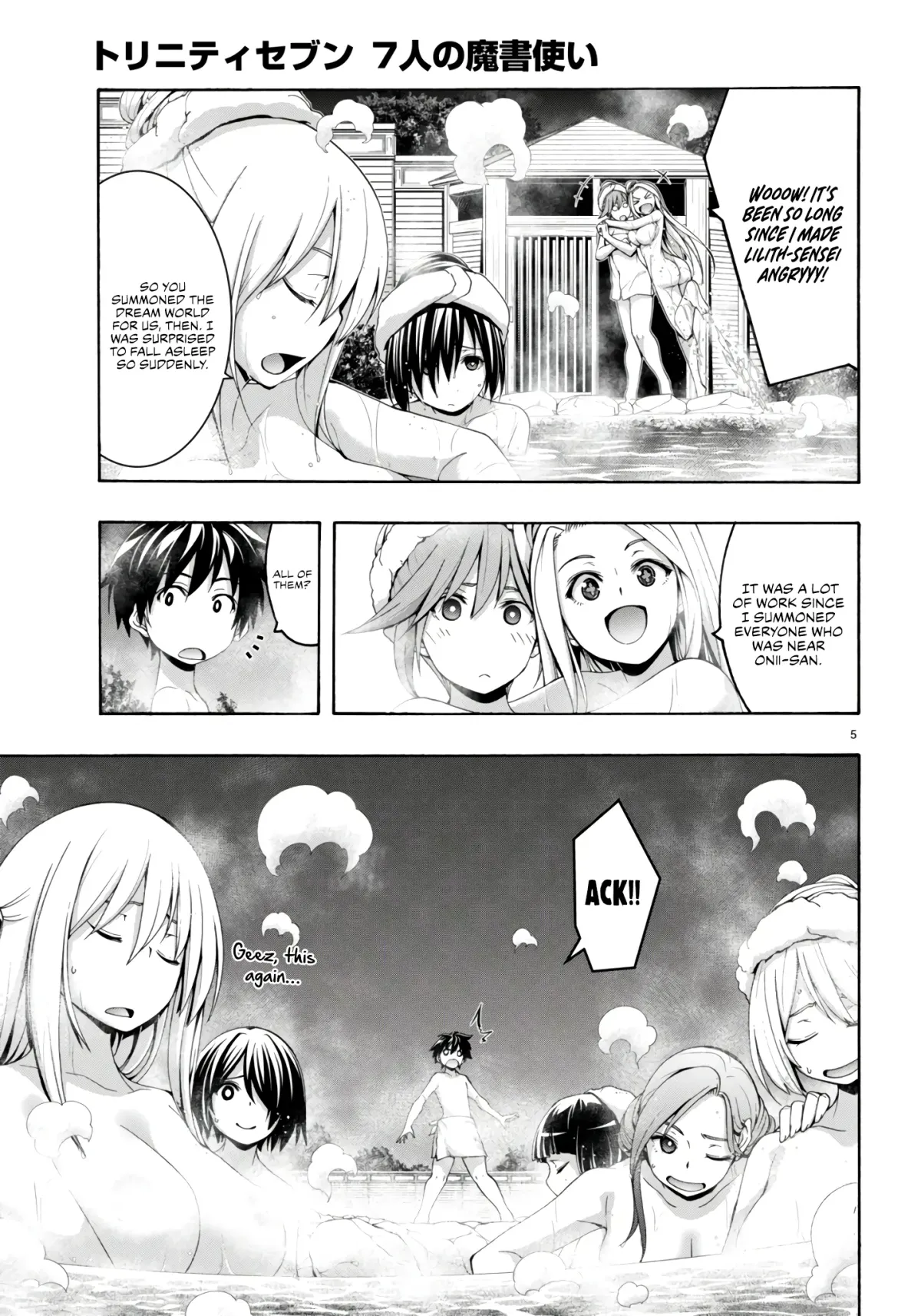 Read Trinity Seven: 7-Nin No Mahoutsukai chapter 155 image 4 on Lezhin