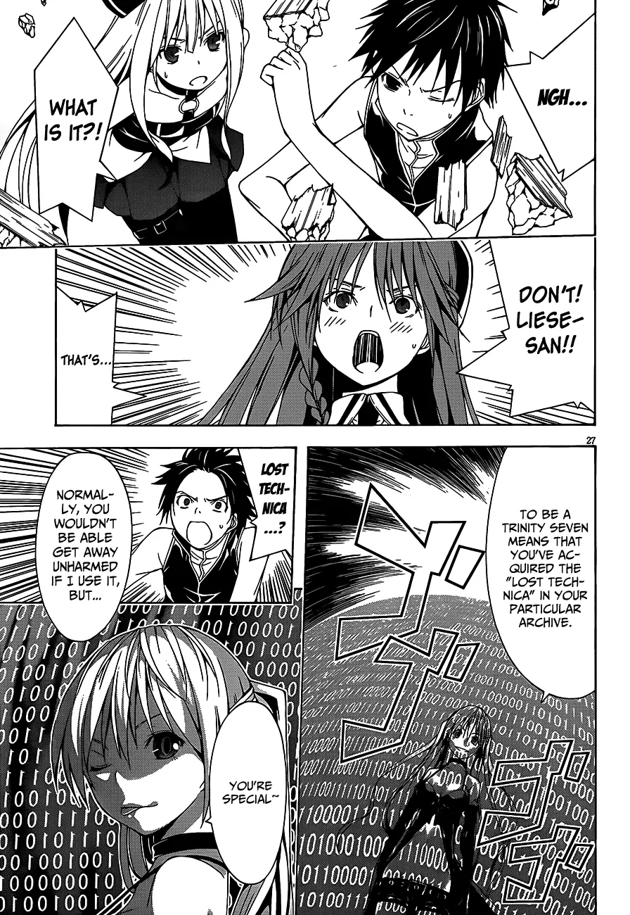 Trinity Seven: 7-Nin No Mahoutsukai Chapter 16 page 28 - 