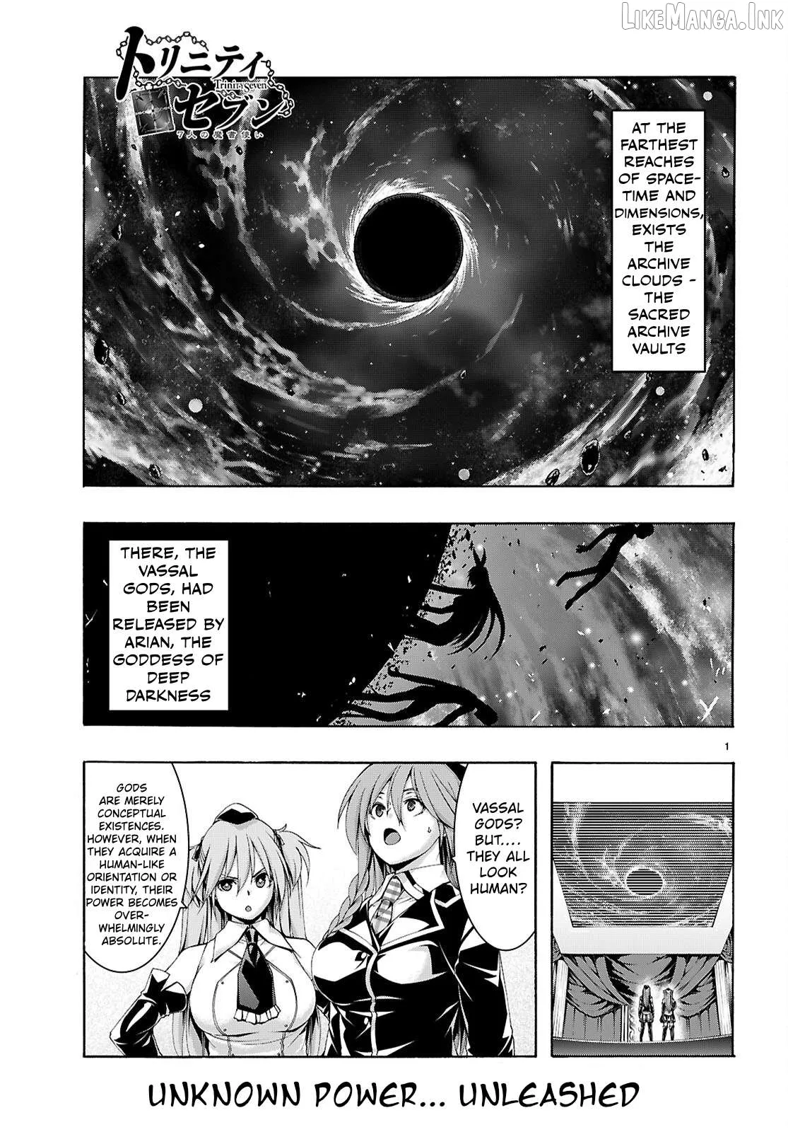 Read Trinity Seven: 7-Nin No Mahoutsukai chapter 161 image 1 on Lezhin