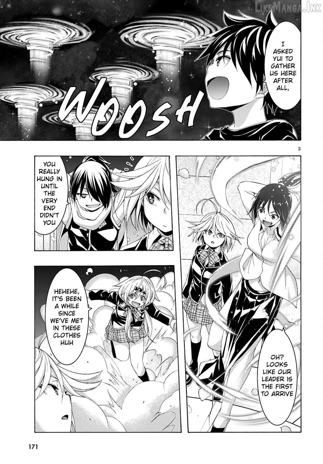 Trinity Seven: 7-Nin No Mahoutsukai Chapter 165 page 4 - 
