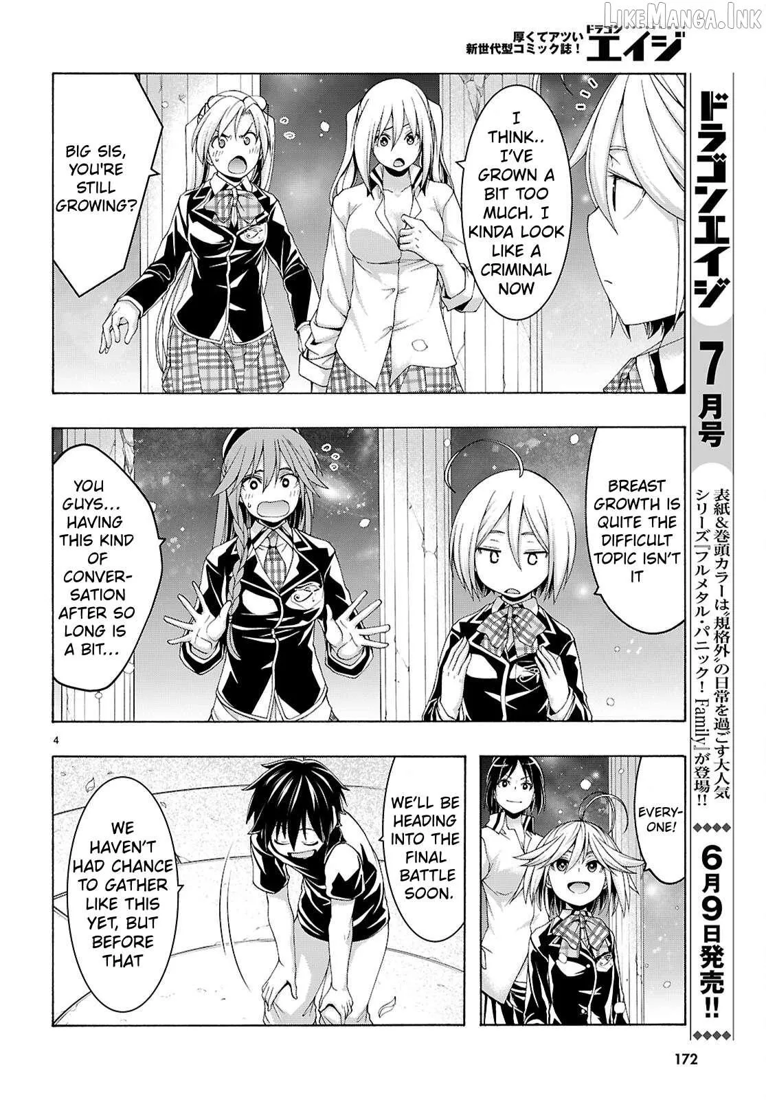 Trinity Seven: 7-Nin No Mahoutsukai Chapter 165 page 5 - 
