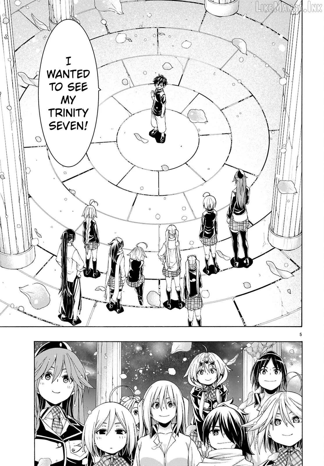 Trinity Seven: 7-Nin No Mahoutsukai Chapter 165 page 6 - 