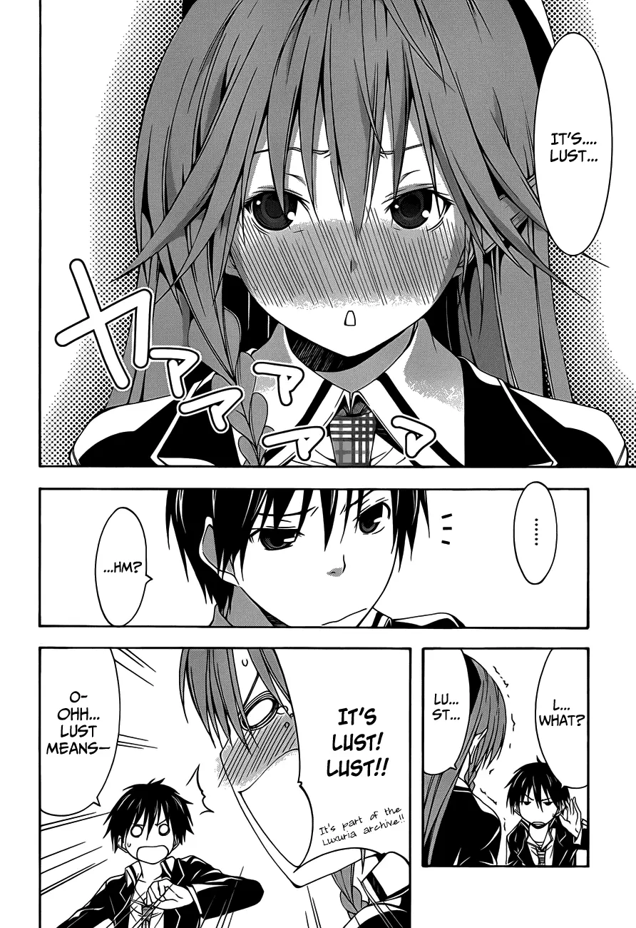 Trinity Seven: 7-Nin No Mahoutsukai Chapter 18 page 23 - 
