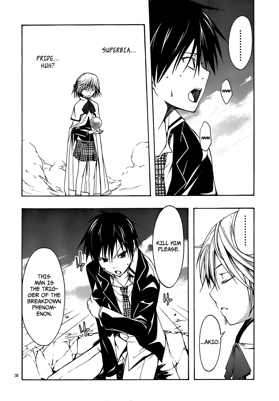 Trinity Seven: 7-Nin No Mahoutsukai Chapter 2.98 page 38 - 