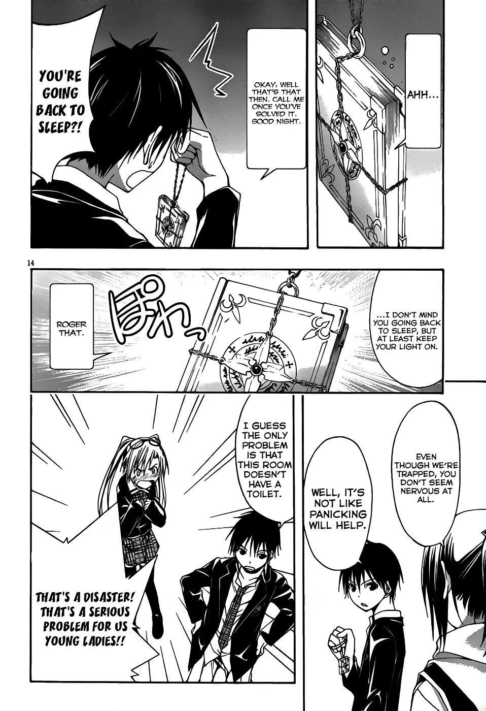 Read Trinity Seven: 7-Nin No Mahoutsukai chapter 2 image 14 on Lezhin