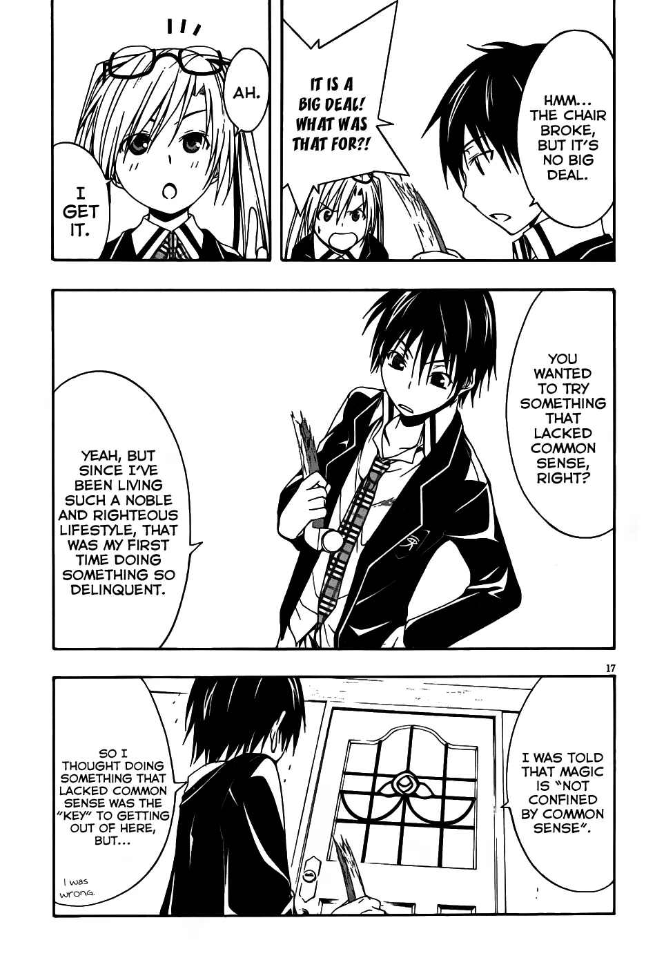 Read Trinity Seven: 7-Nin No Mahoutsukai chapter 2 image 17 on Lezhin