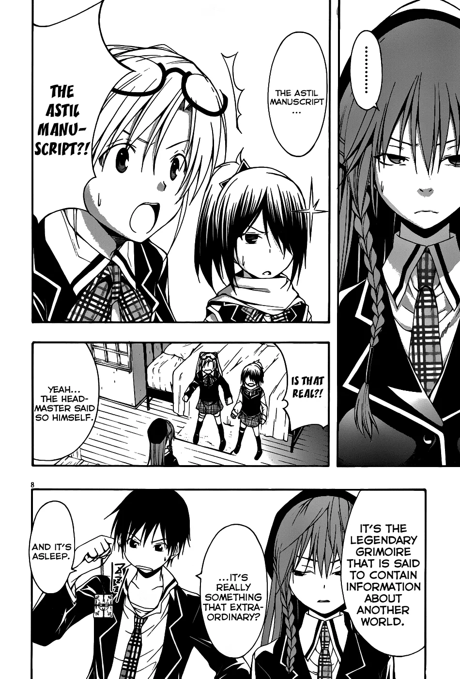 Read Trinity Seven: 7-Nin No Mahoutsukai chapter 2 image 8 on Lezhin