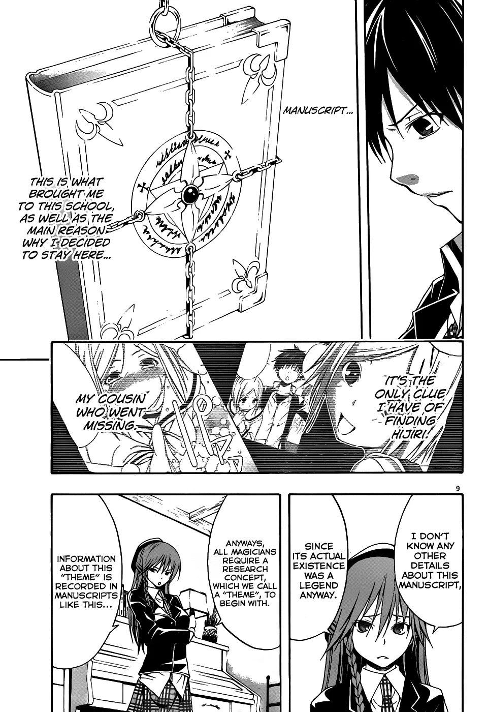 Read Trinity Seven: 7-Nin No Mahoutsukai chapter 2 image 9 on Lezhin