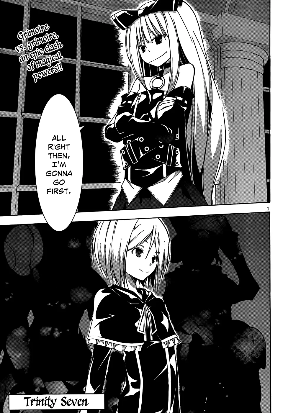 Read Trinity Seven: 7-Nin No Mahoutsukai chapter 21 image 2 on Lezhin