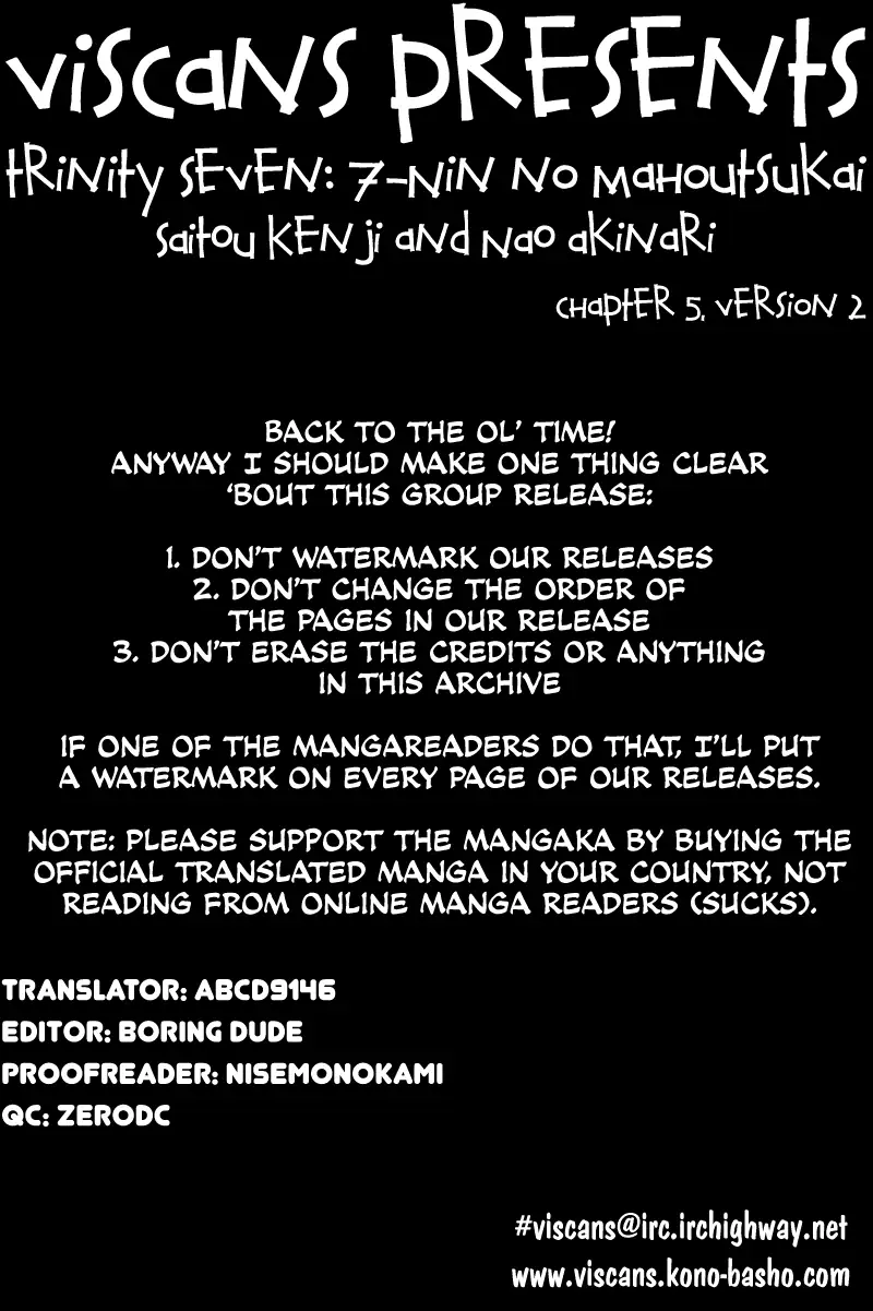 Read Trinity Seven: 7-Nin No Mahoutsukai chapter 3.98 image 0 on Lezhin