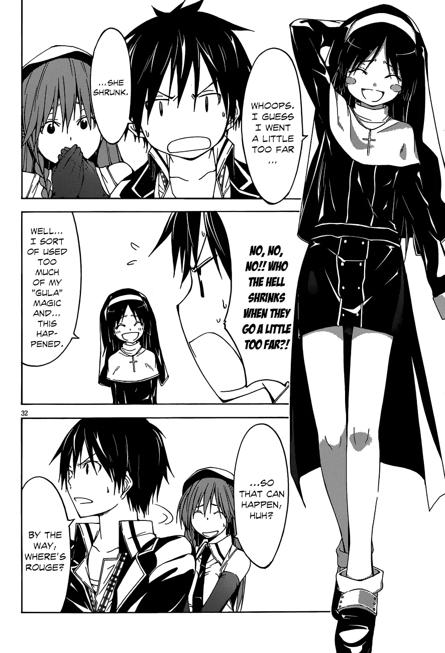 Trinity Seven: 7-Nin No Mahoutsukai Chapter 30 page 32 - 