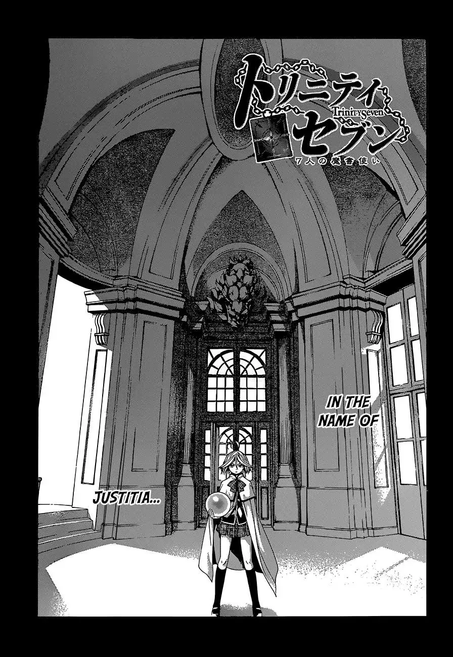 Trinity Seven: 7-Nin No Mahoutsukai Chapter 49.99 page 3 - 