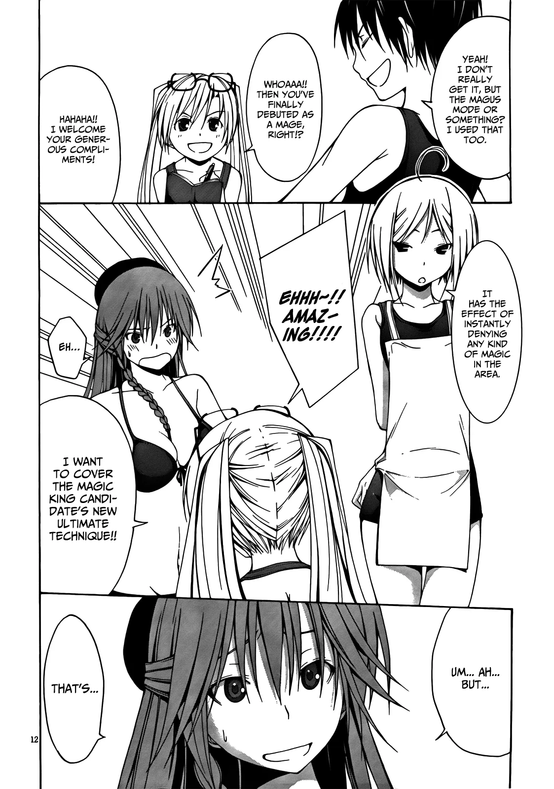 Read Trinity Seven: 7-Nin No Mahoutsukai chapter 5 image 12 on Lezhin