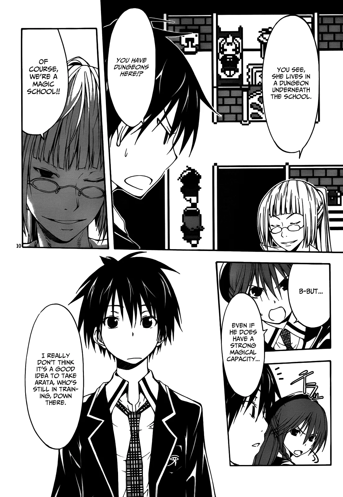 Read Trinity Seven: 7-Nin No Mahoutsukai chapter 7 image 12 on Lezhin