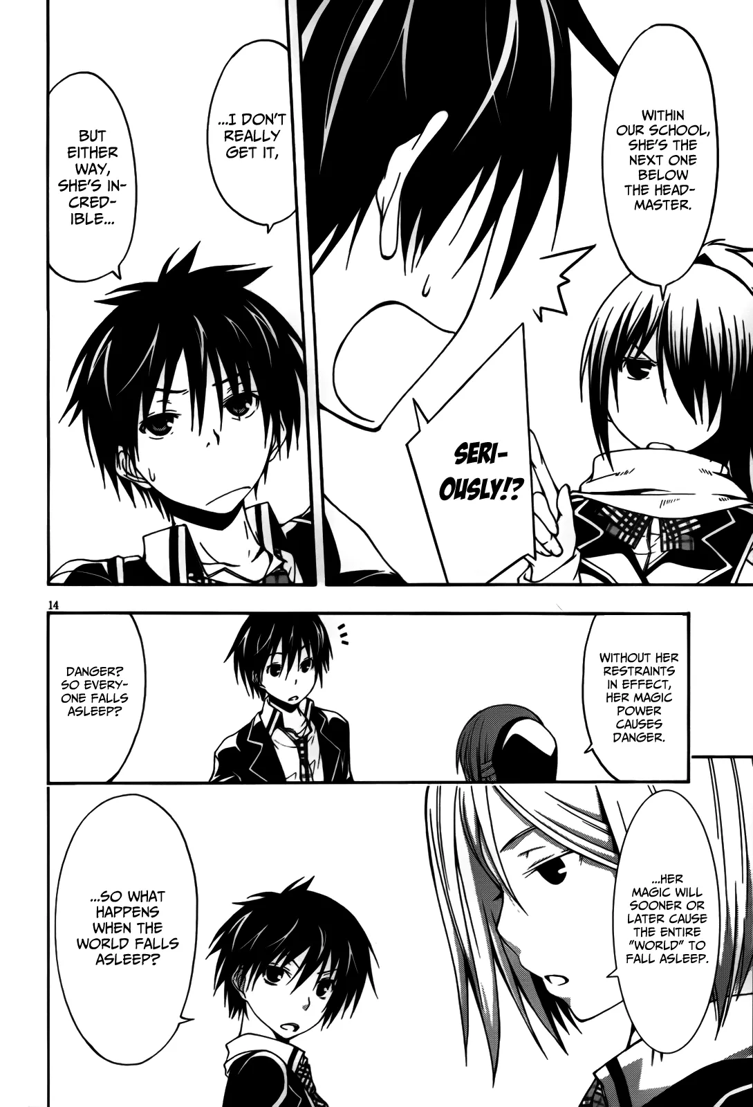 Read Trinity Seven: 7-Nin No Mahoutsukai chapter 7 image 16 on Lezhin