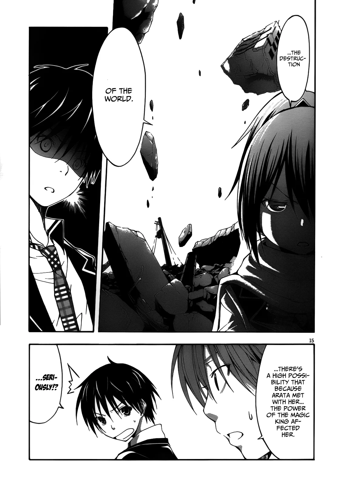 Read Trinity Seven: 7-Nin No Mahoutsukai chapter 7 image 17 on Lezhin