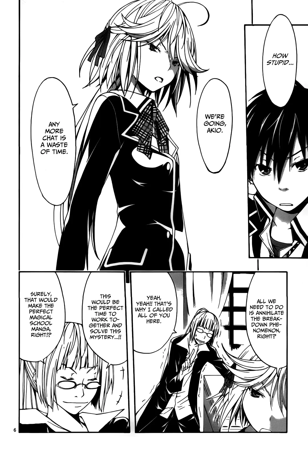 Read Trinity Seven: 7-Nin No Mahoutsukai chapter 7 image 8 on Lezhin