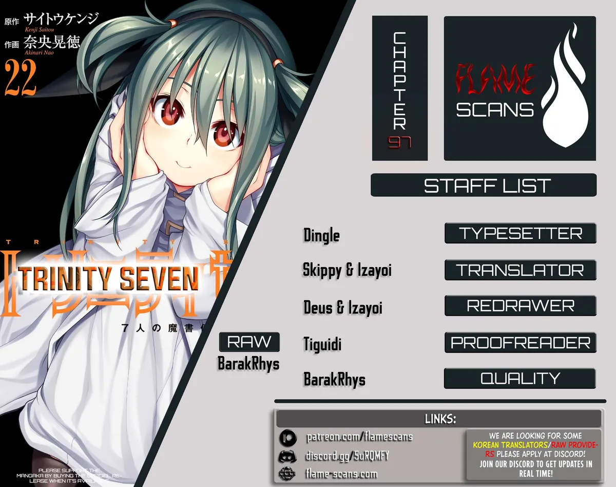 Read Trinity Seven: 7-Nin No Mahoutsukai chapter 97 image 0 on Lezhin