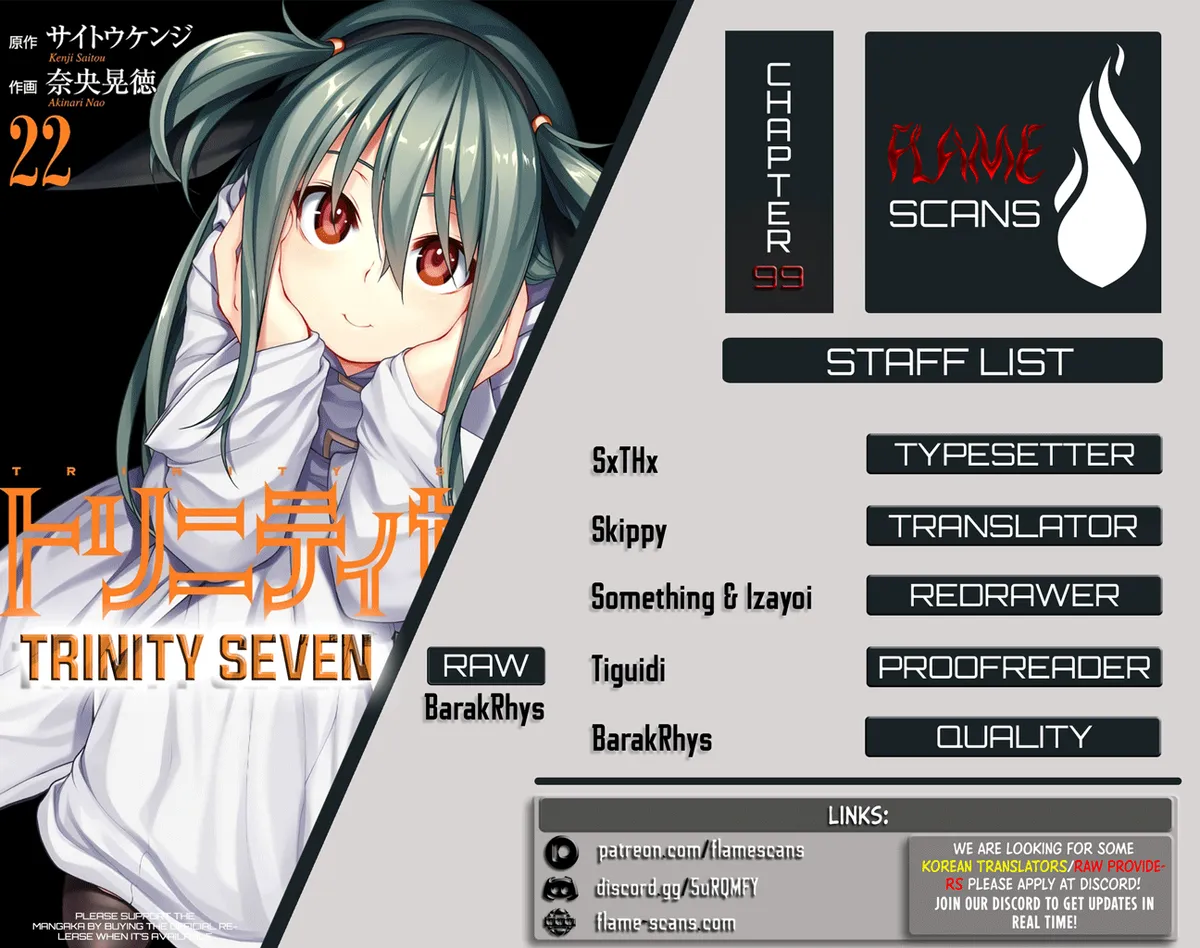 Read Trinity Seven: 7-Nin No Mahoutsukai chapter 99 image 0 on Lezhin
