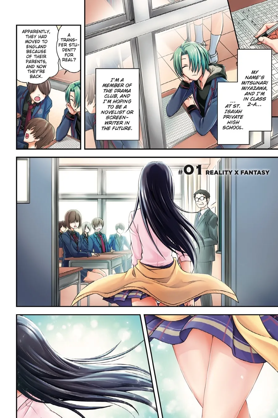 Read Trinity Seven - Revision chapter 1 image 1 on Lezhin