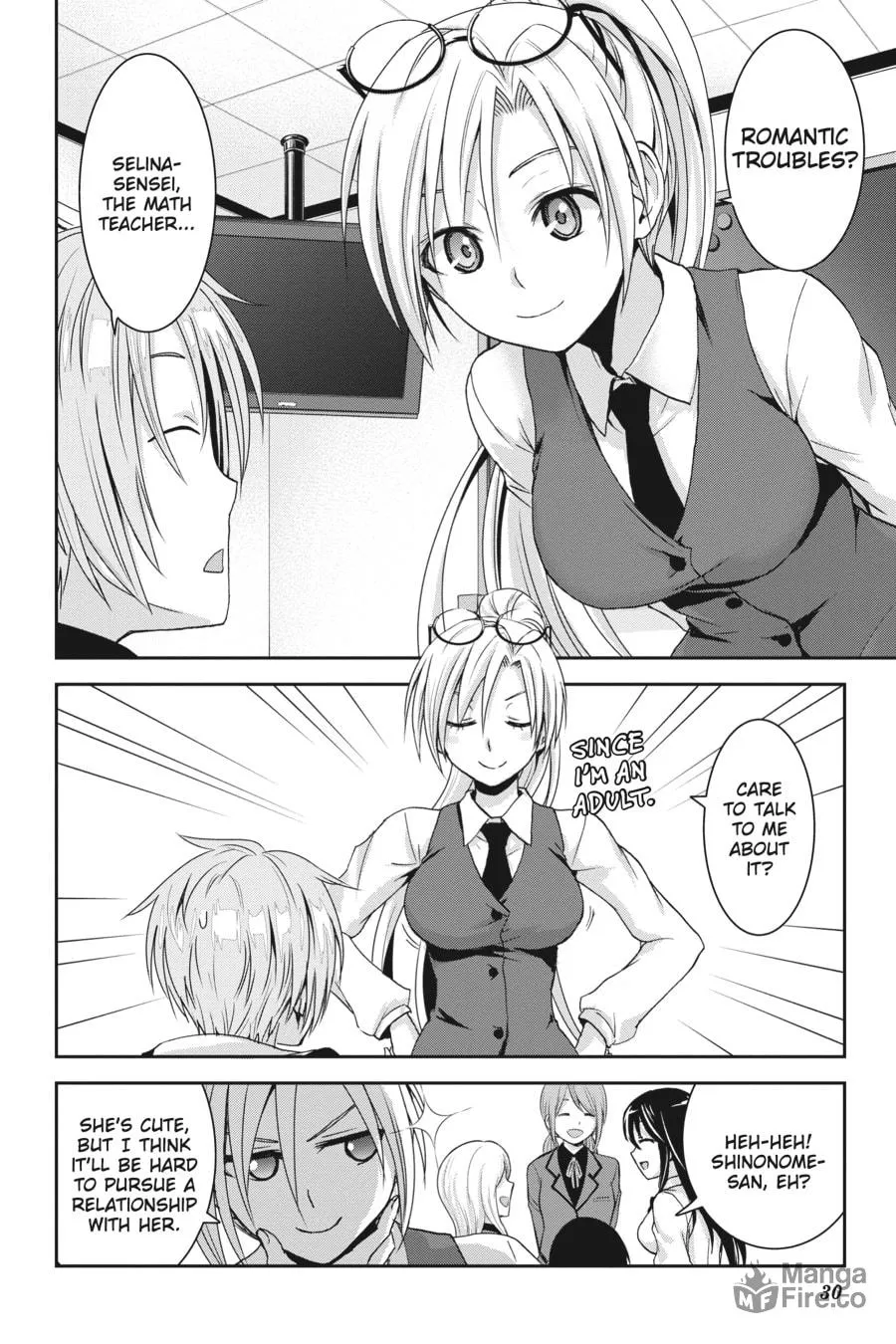 Read Trinity Seven - Revision chapter 1 image 29 on Lezhin