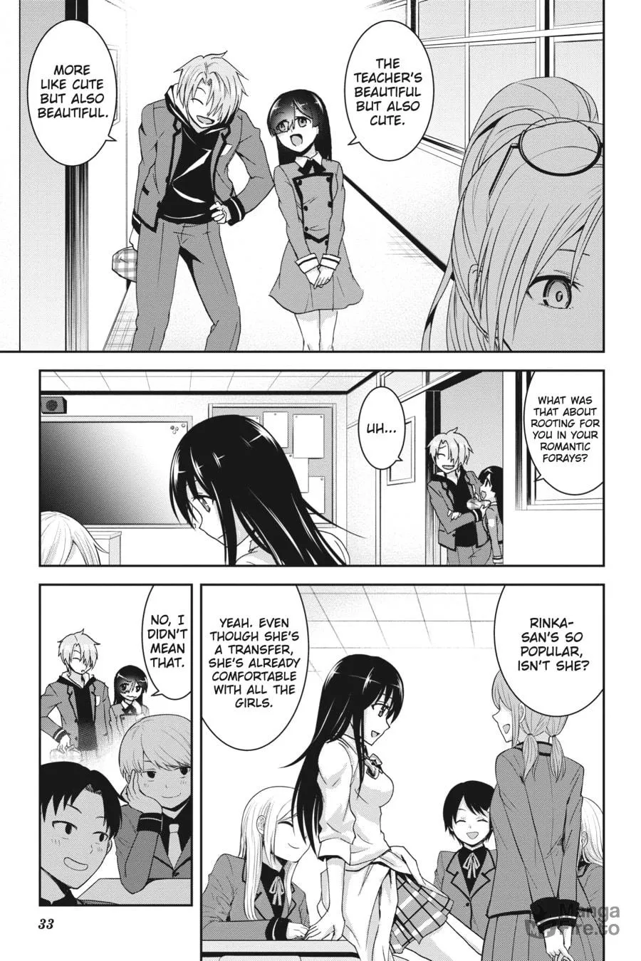 Read Trinity Seven - Revision chapter 1 image 32 on Lezhin