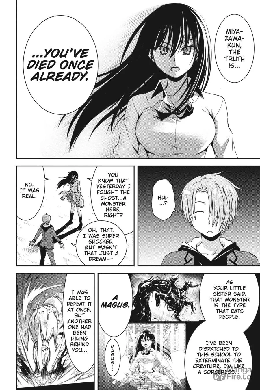 Read Trinity Seven - Revision chapter 1 image 49 on Lezhin
