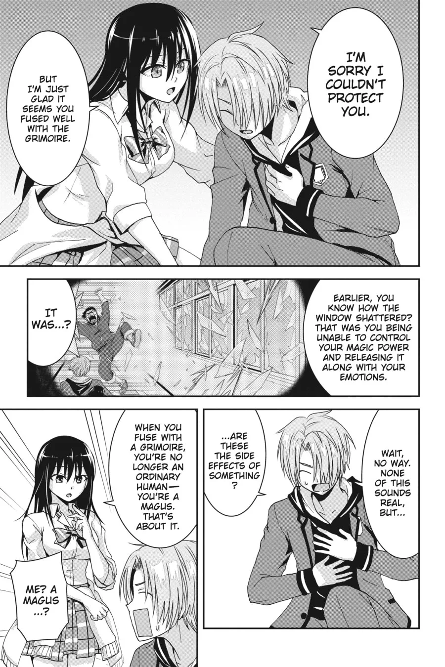 Read Trinity Seven - Revision chapter 1 image 52 on Lezhin