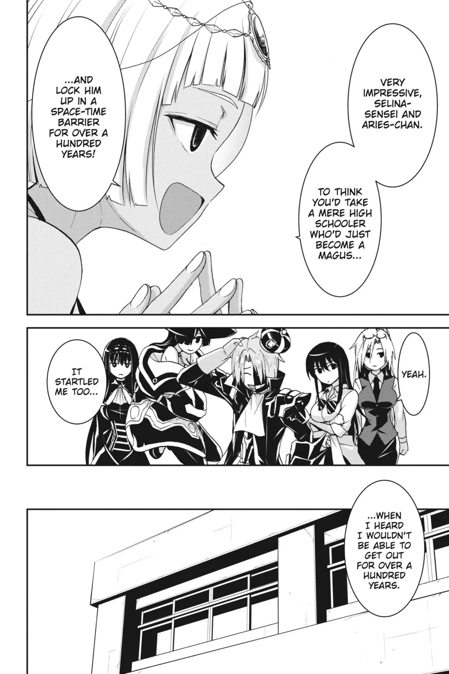 Read Trinity Seven - Revision chapter 10 image 3 on Lezhin