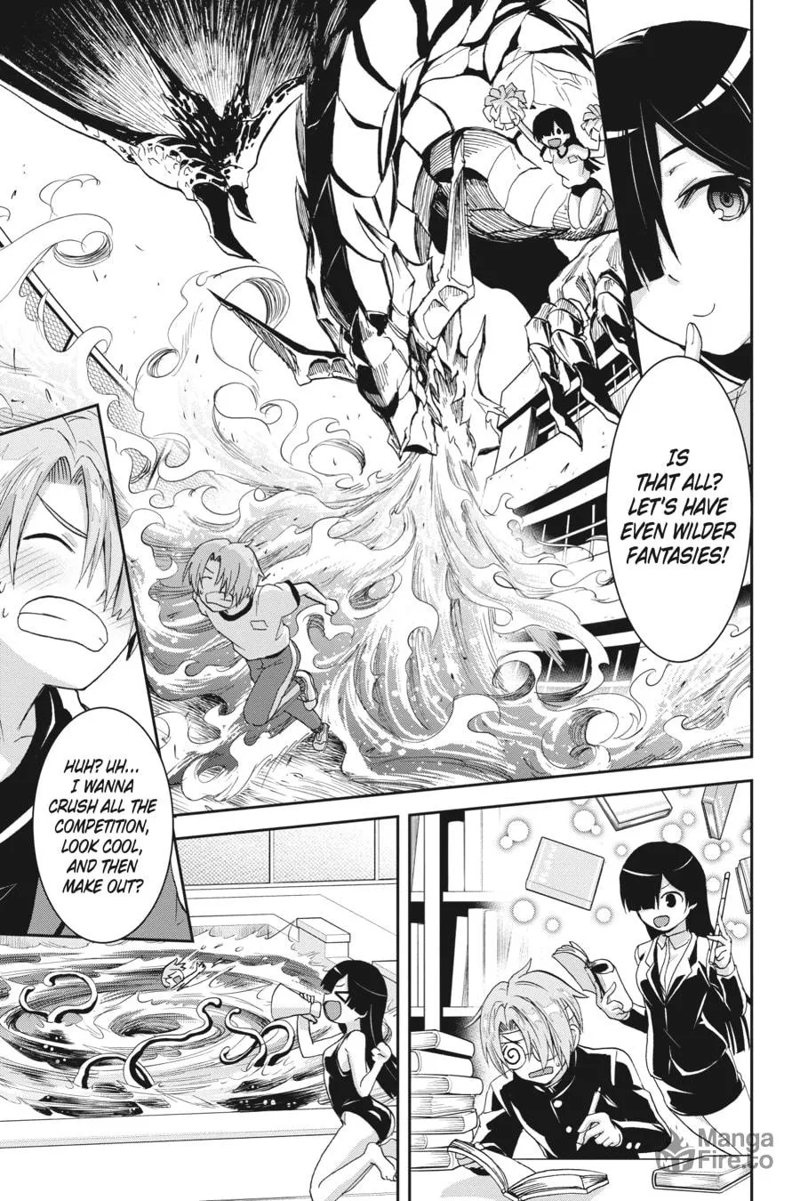 Read Trinity Seven - Revision chapter 10 image 8 on Lezhin