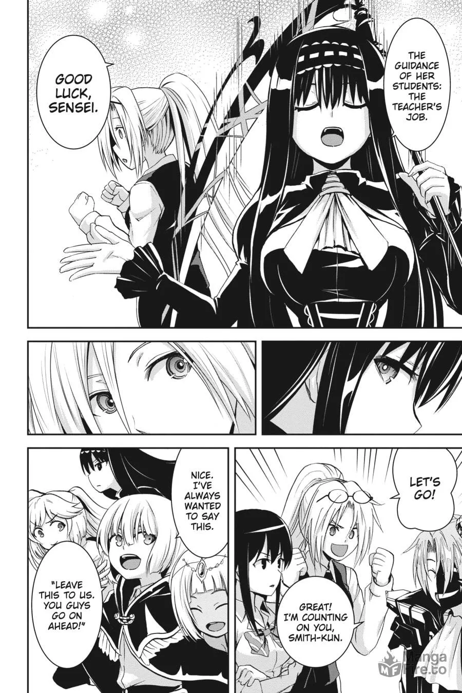 Read Trinity Seven - Revision chapter 12 image 9 on Lezhin