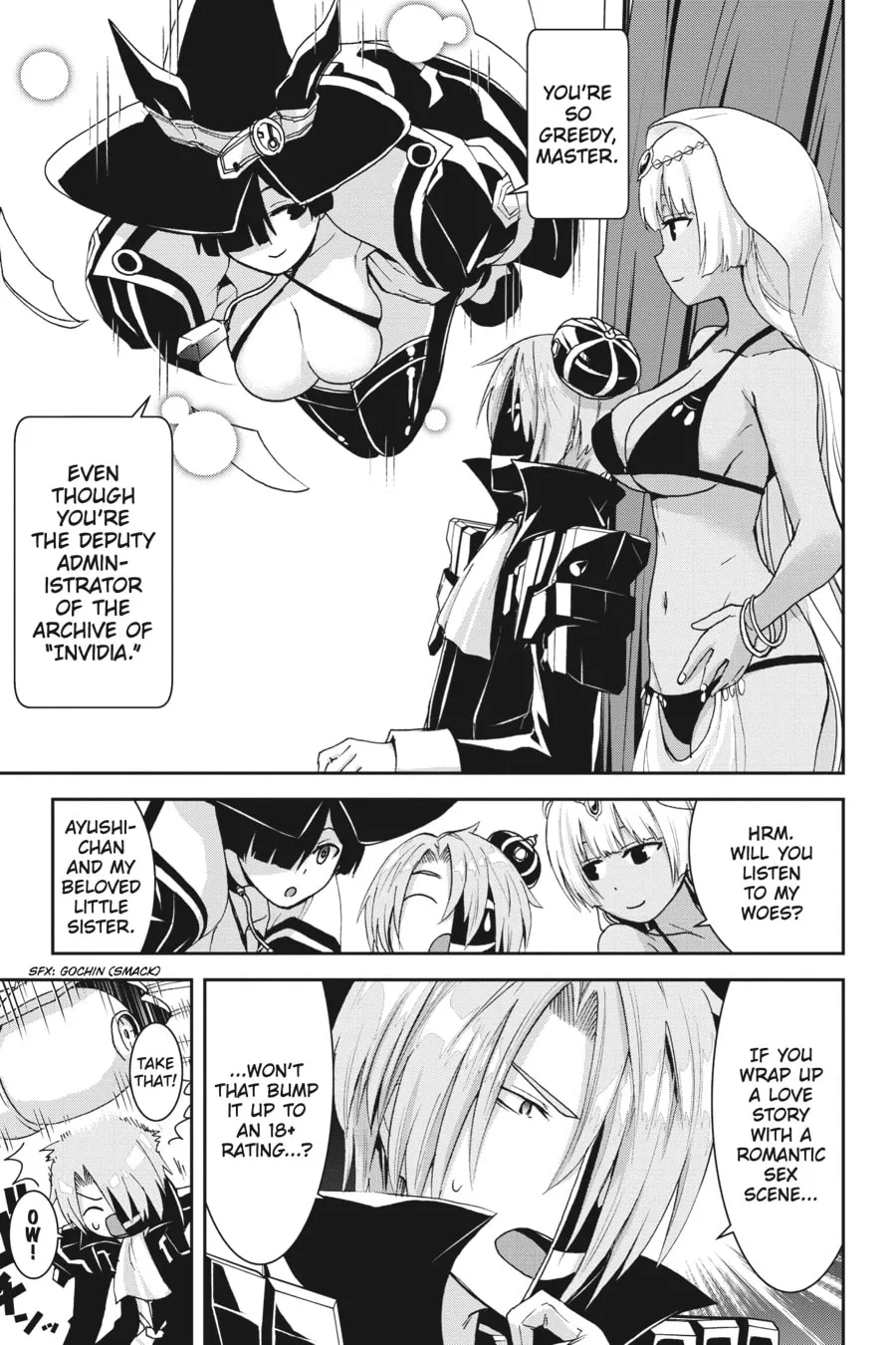 Read Trinity Seven - Revision chapter 13 image 22 on Lezhin