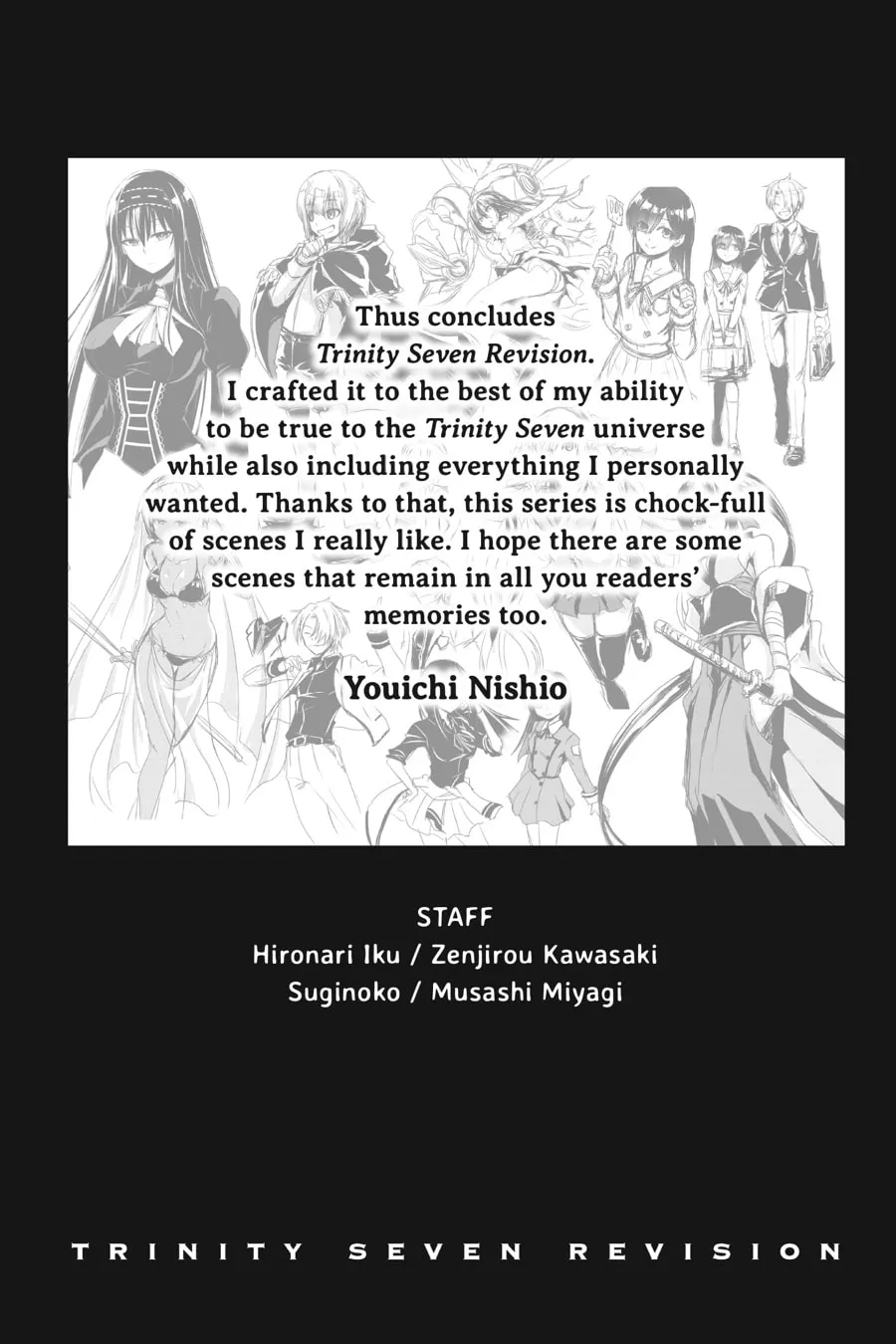 Read Trinity Seven - Revision chapter 13 image 30 on Lezhin