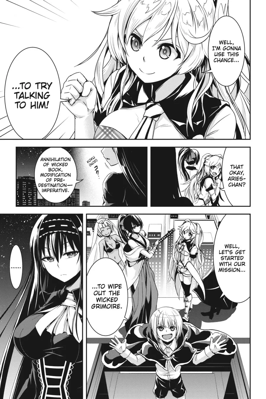 Read Trinity Seven - Revision chapter 2 image 16 on Lezhin