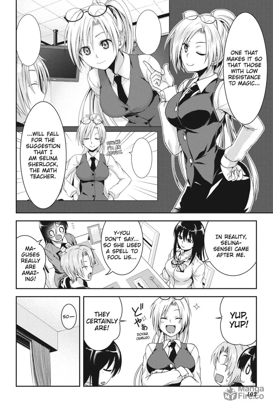 Read Trinity Seven - Revision chapter 2 image 23 on Lezhin