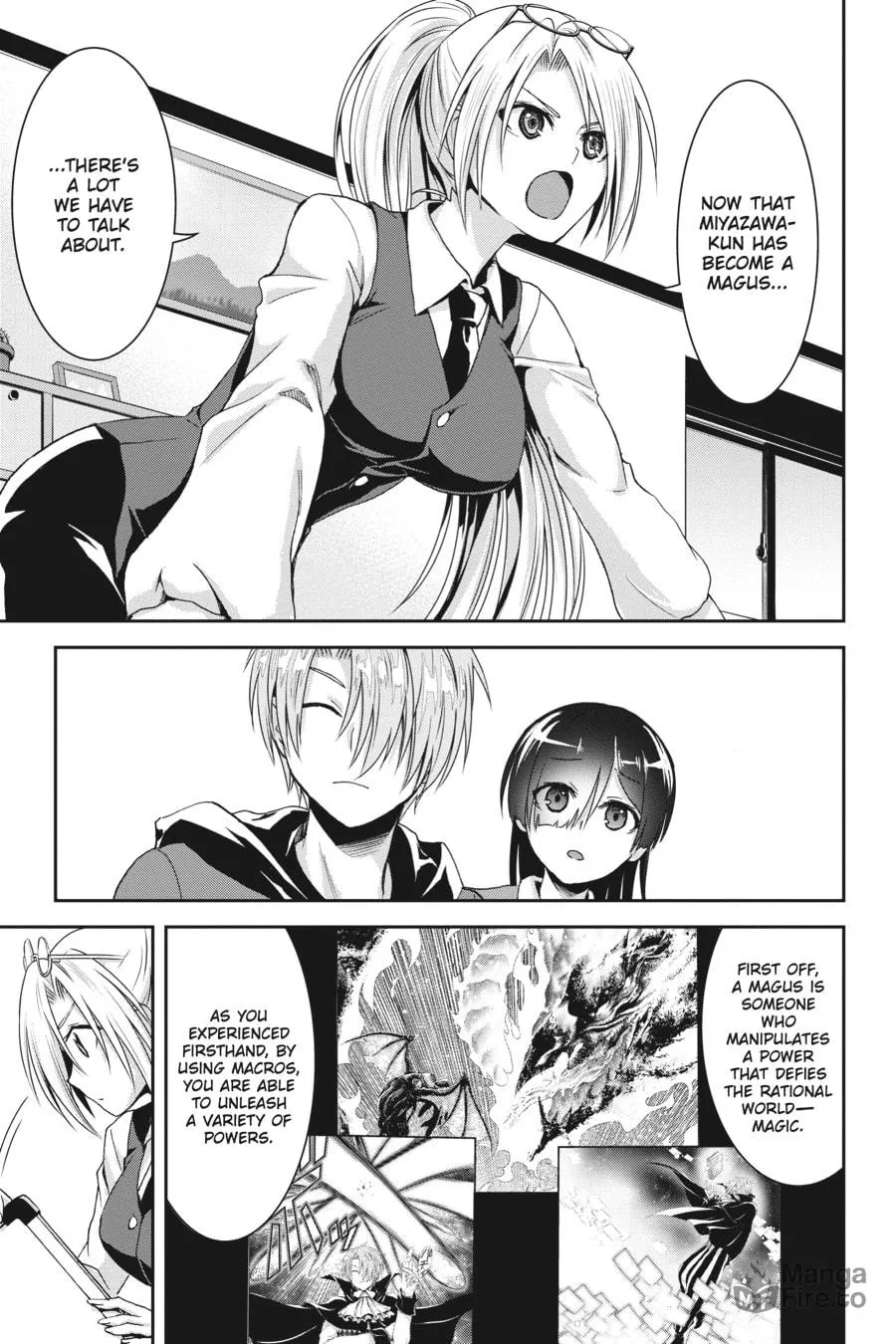 Read Trinity Seven - Revision chapter 2 image 24 on Lezhin