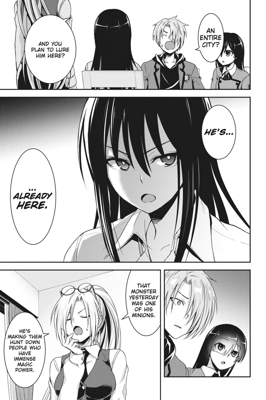 Read Trinity Seven - Revision chapter 2 image 28 on Lezhin