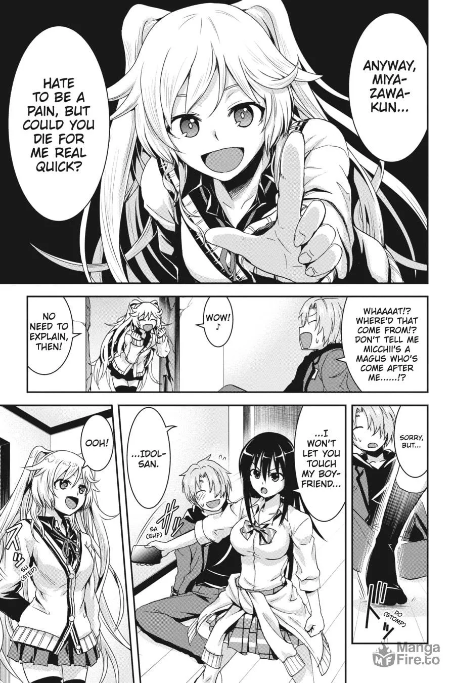 Read Trinity Seven - Revision chapter 2 image 38 on Lezhin