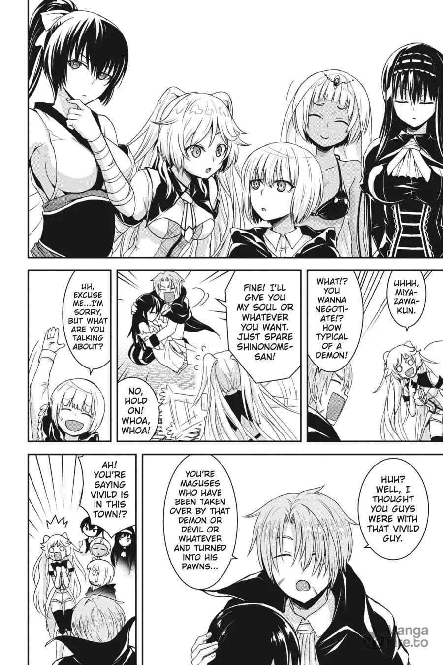 Read Trinity Seven - Revision chapter 3 image 29 on Lezhin