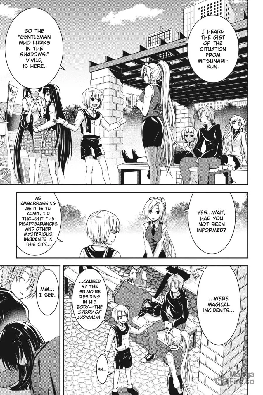 Read Trinity Seven - Revision chapter 3 image 32 on Lezhin