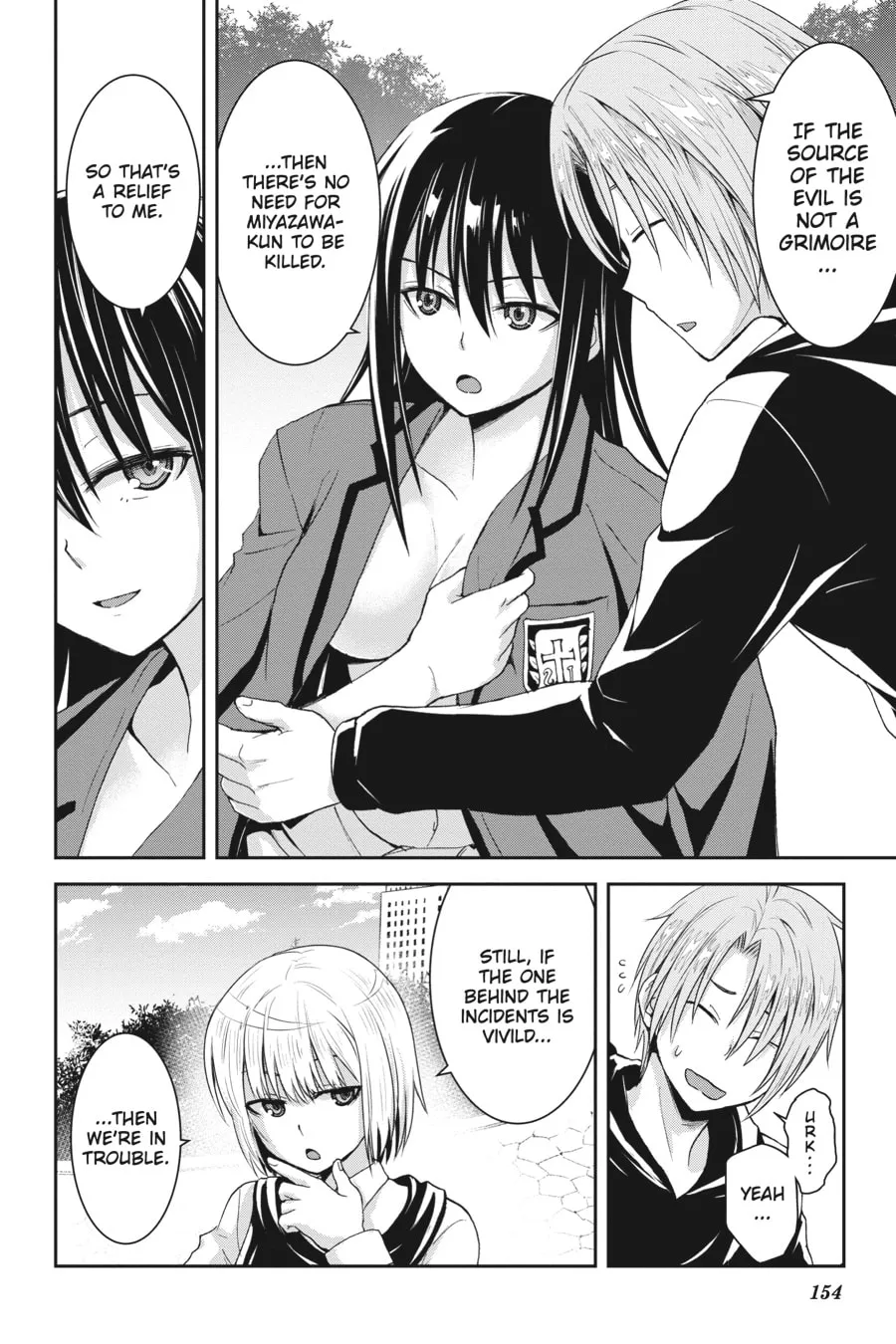 Read Trinity Seven - Revision chapter 3 image 33 on Lezhin