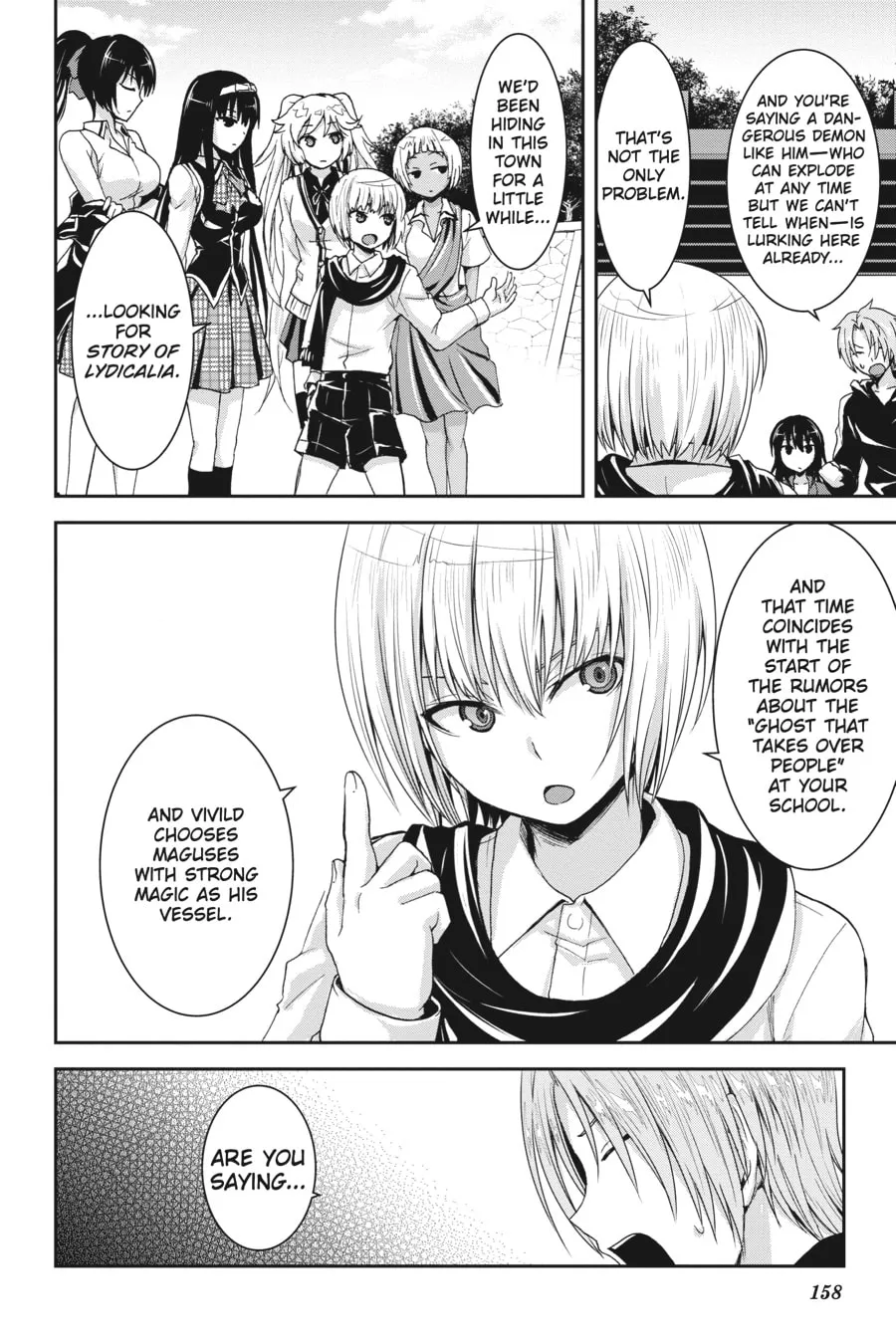 Read Trinity Seven - Revision chapter 3 image 37 on Lezhin