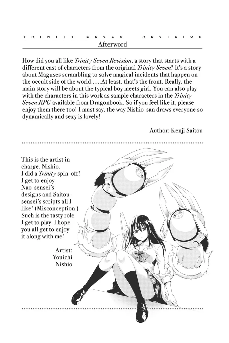 Read Trinity Seven - Revision chapter 3 image 40 on Lezhin