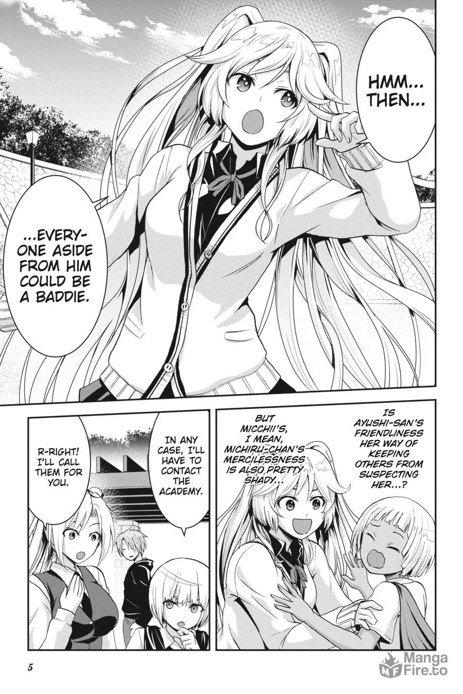 Read Trinity Seven - Revision chapter 4 image 2 on Lezhin