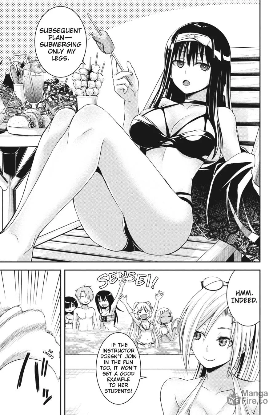 Read Trinity Seven - Revision chapter 4 image 23 on Lezhin