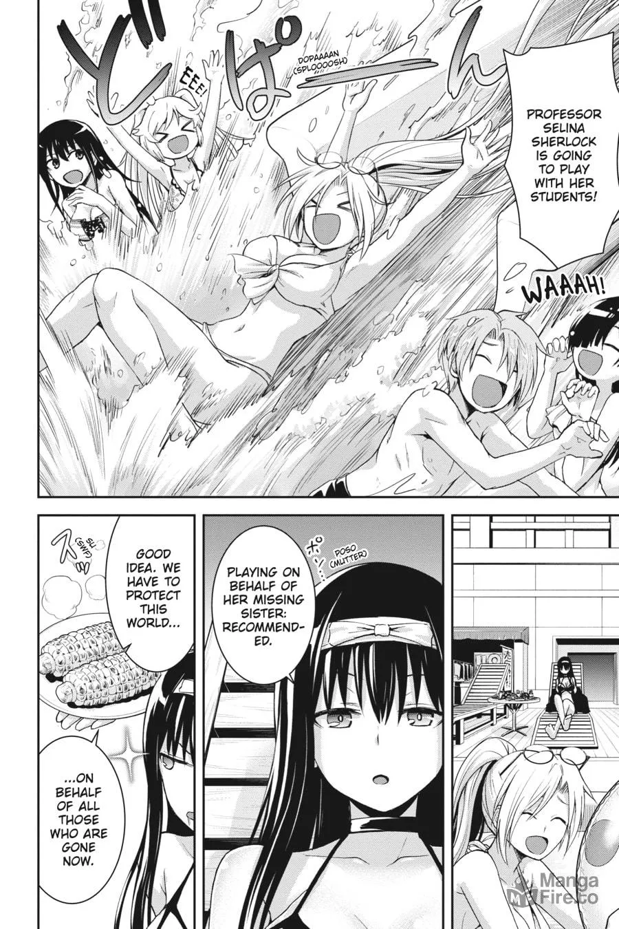 Read Trinity Seven - Revision chapter 4 image 24 on Lezhin