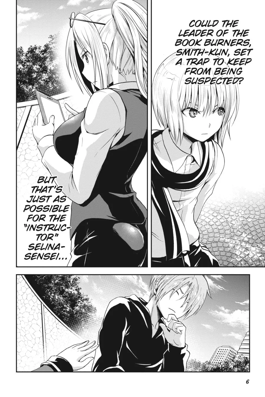 Read Trinity Seven - Revision chapter 4 image 3 on Lezhin