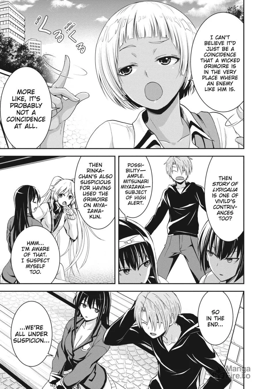 Read Trinity Seven - Revision chapter 4 image 8 on Lezhin